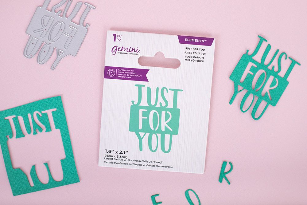 CC - Gemini Mini Die Set - Just for You - 4pc set