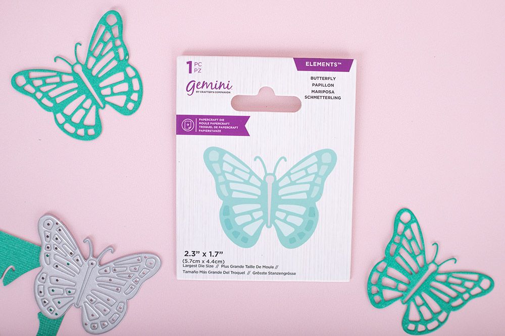 CC - Gemini Mini Die Set - Butterfly - 2pc set