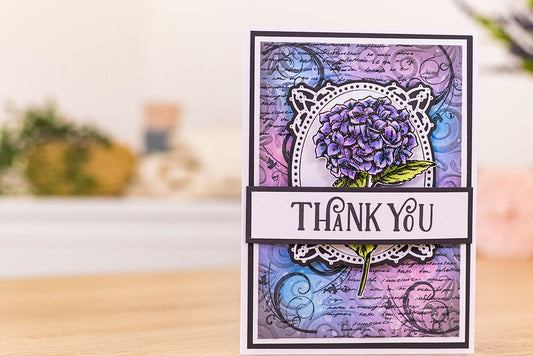Crafters Companion Photopolymer Stamp - Thank You