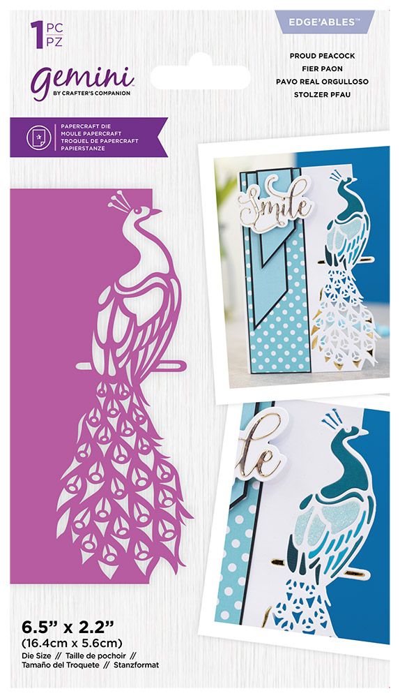 Gemini Edgeable Die - Proud Peacock