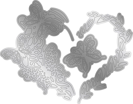 Gemini - Create-A-Card - Butterfly Heart - 3pc Set