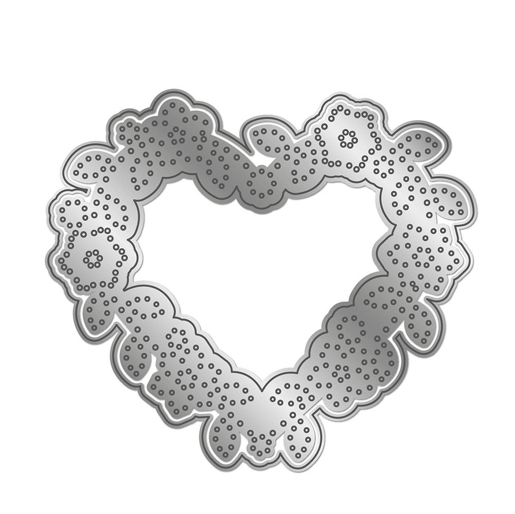 Gemini Embroidery Frame Create-a-Card Die - Floral Heart