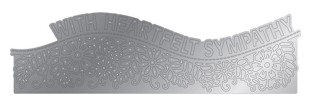 Gemini Die - Edgeables - With Heartfelt Sympathy