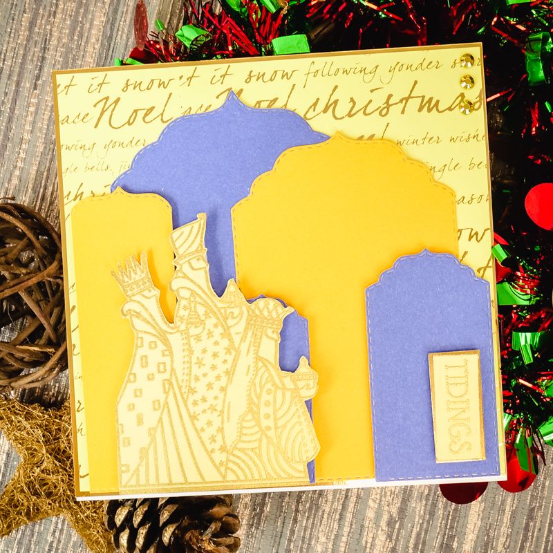 For the Love of Stamps - The Three Kings A6 Stamp Set