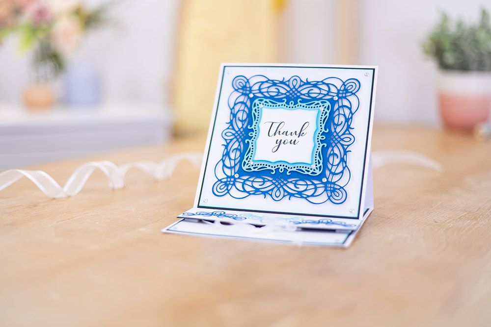 Gemini - Metal Die - Elements - Modern Swirl Frame