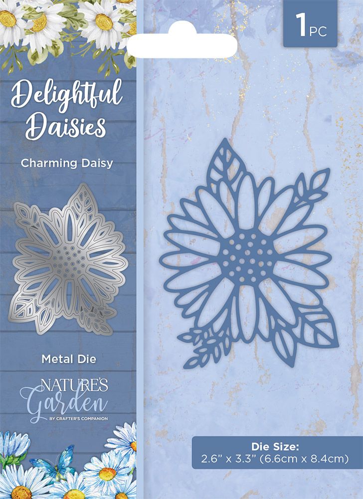 Natures Garden Delightful Daisies Die - Charming Daisy