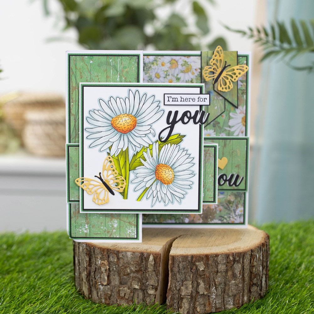 Natures Garden Delightful Daisies Die - Spring Accessories