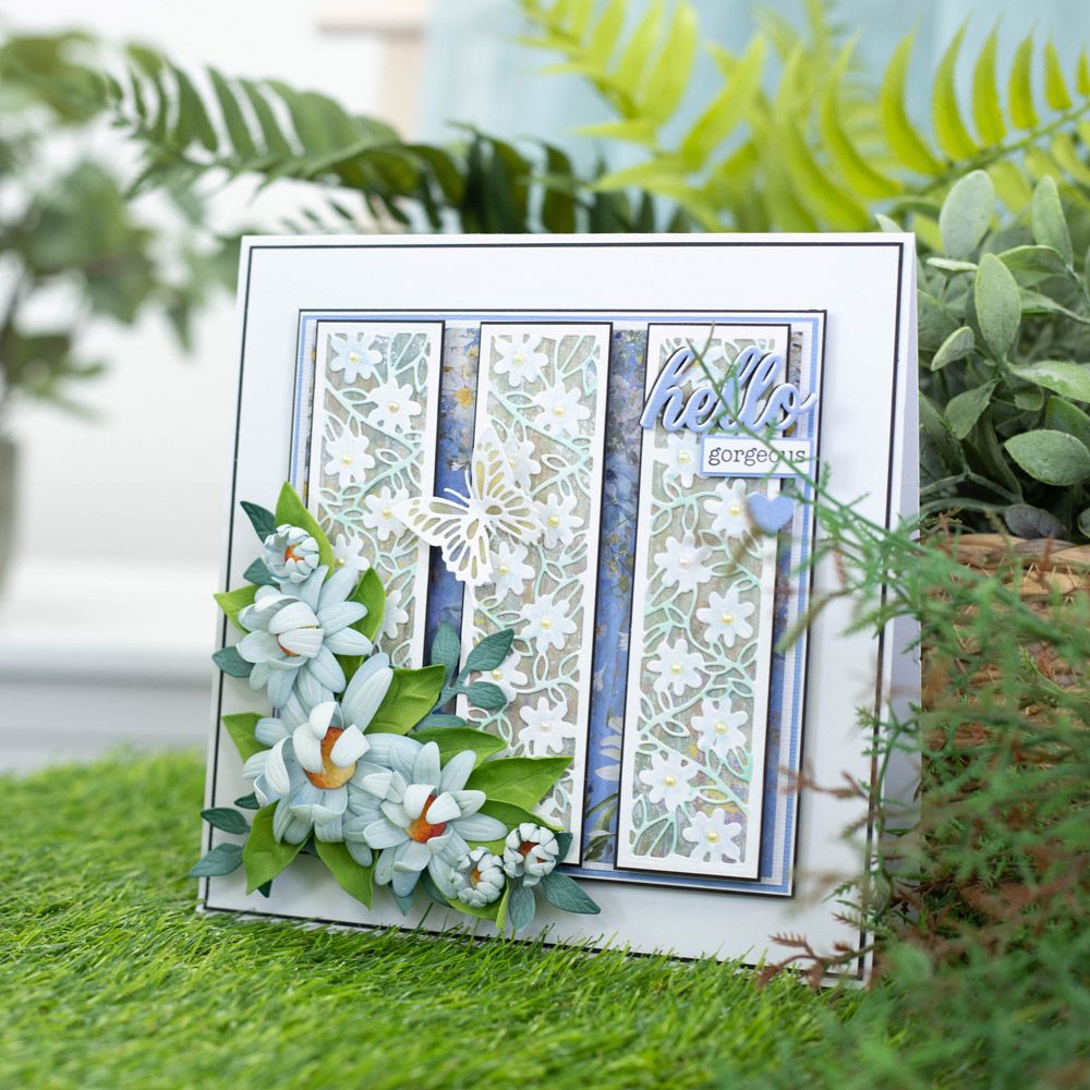 Natures Garden Delightful Daisies Die - Spring Border