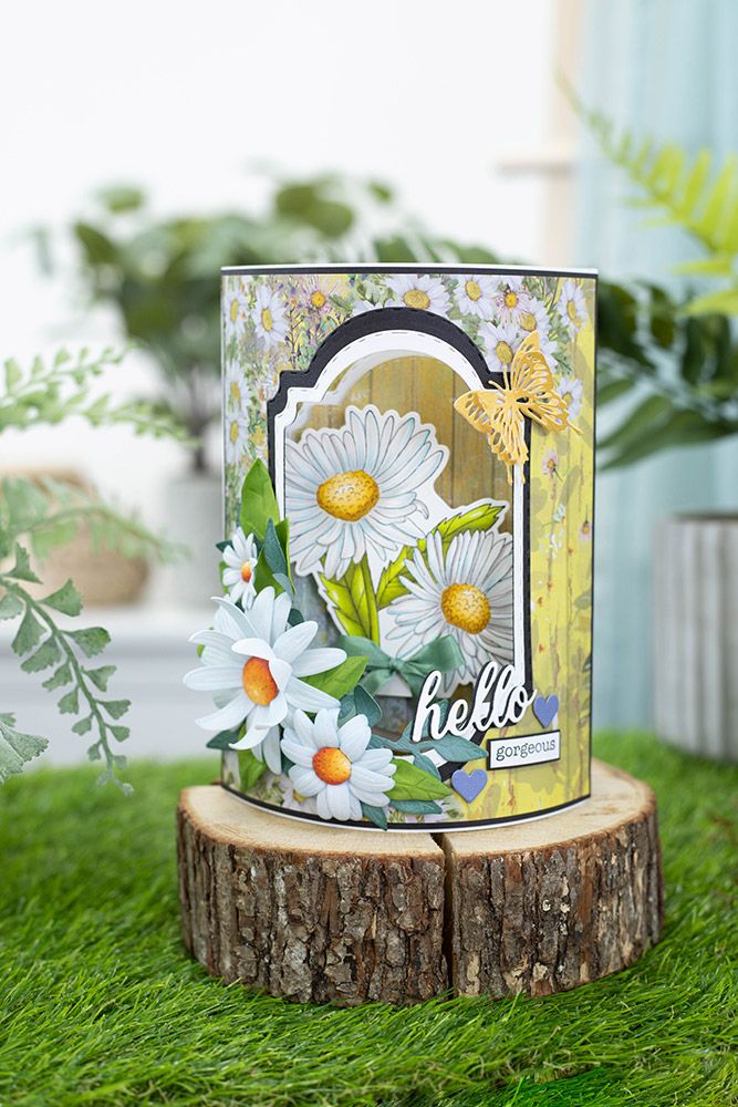Natures Garden Delightful Daisies - 8x8 Vellum Pad