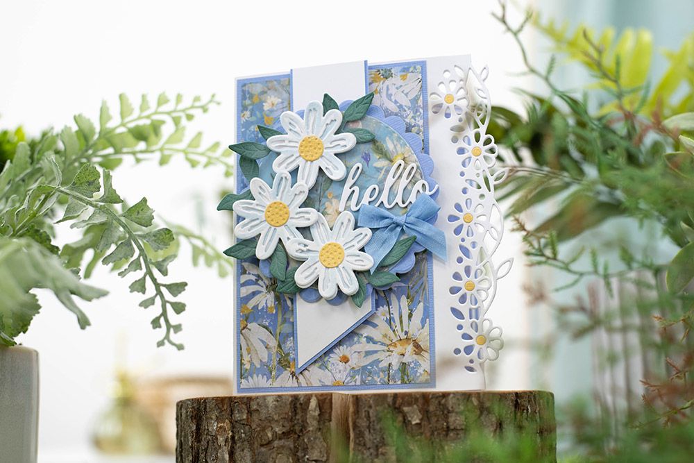 Natures Garden Delightful Daisies - 12x12 Paper Pad