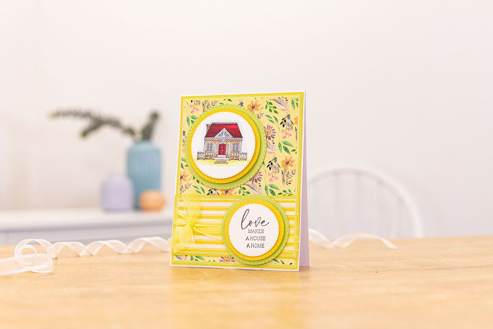 Natures Garden Farmhouse Clear Acrylic Stamp - We Can Do It