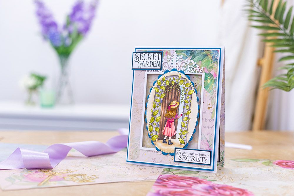 Natures Garden - Secret Garden - Stamp - Secrets Revealed