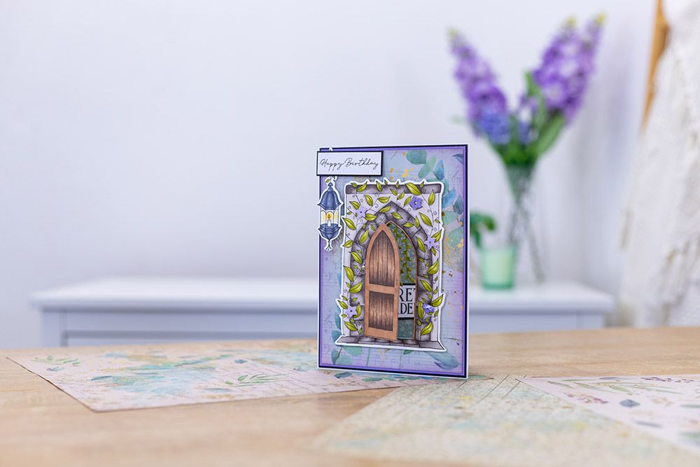 Natures Garden - Secret Garden - Stamp and Die - Enchanted Door