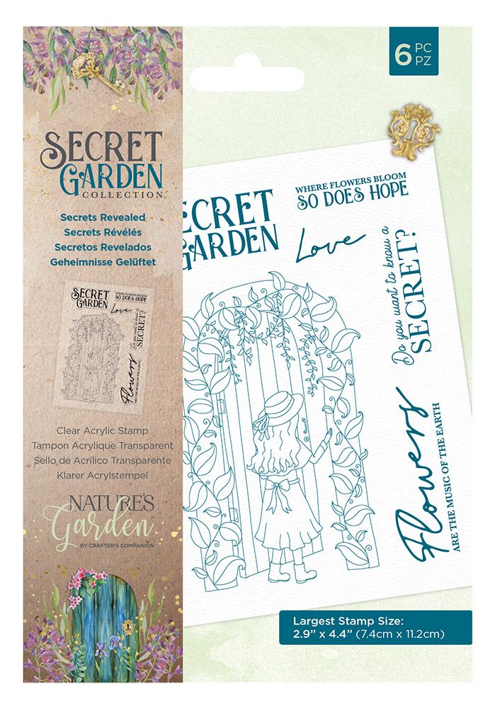 Natures Garden - Secret Garden - Stamp - Secrets Revealed
