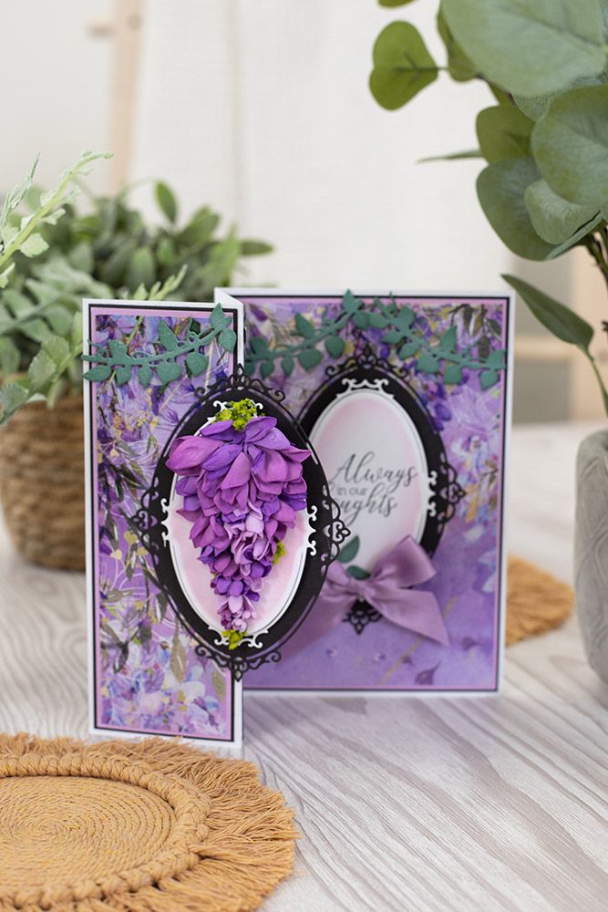 Natures Garden Wisteria Collection 9"x12" Flower Forming Foam Pack