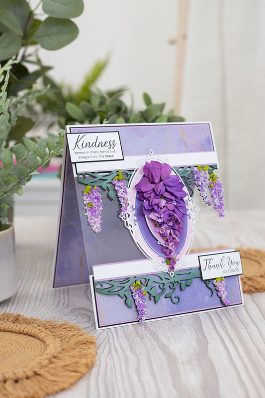 Natures Garden Wisteria Collection Die - Trailing Wisteria