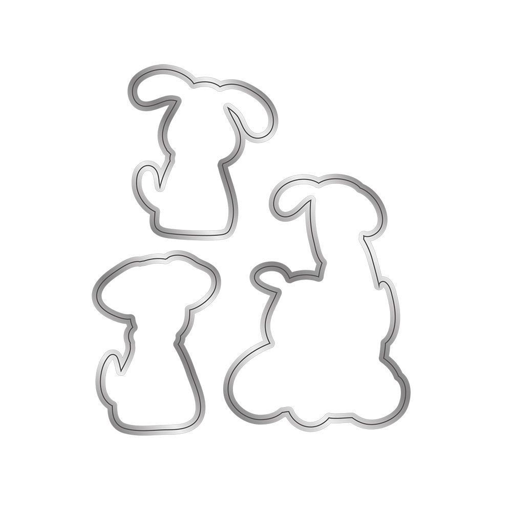 Nitwits - Pawsitivity - Stamp & Die Set - Furr-ever Friends