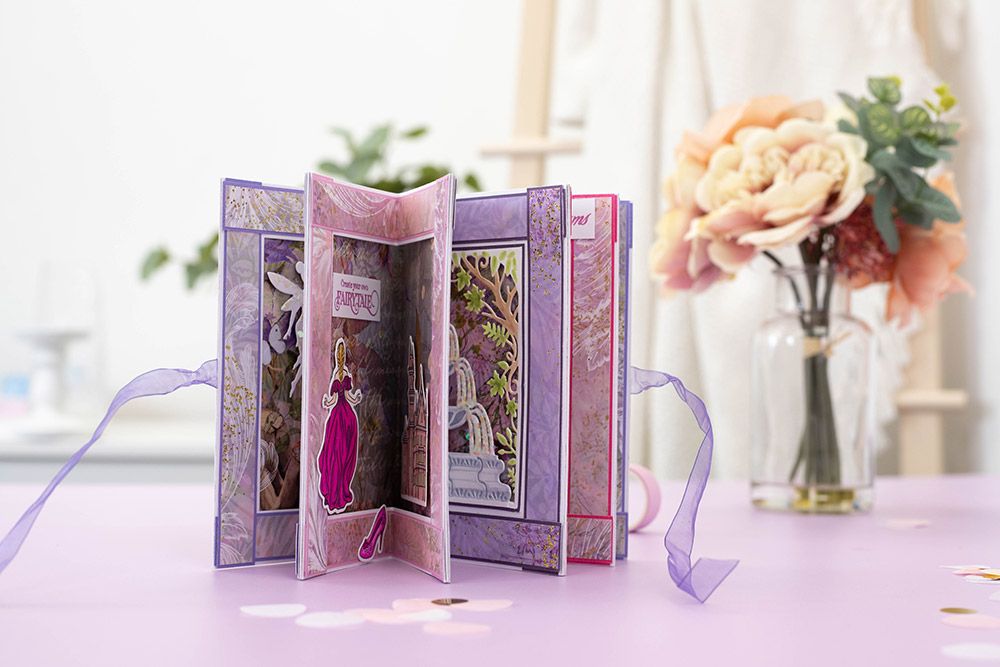 Sara Signature Once Upon a Time - Linen Card Pack - A4