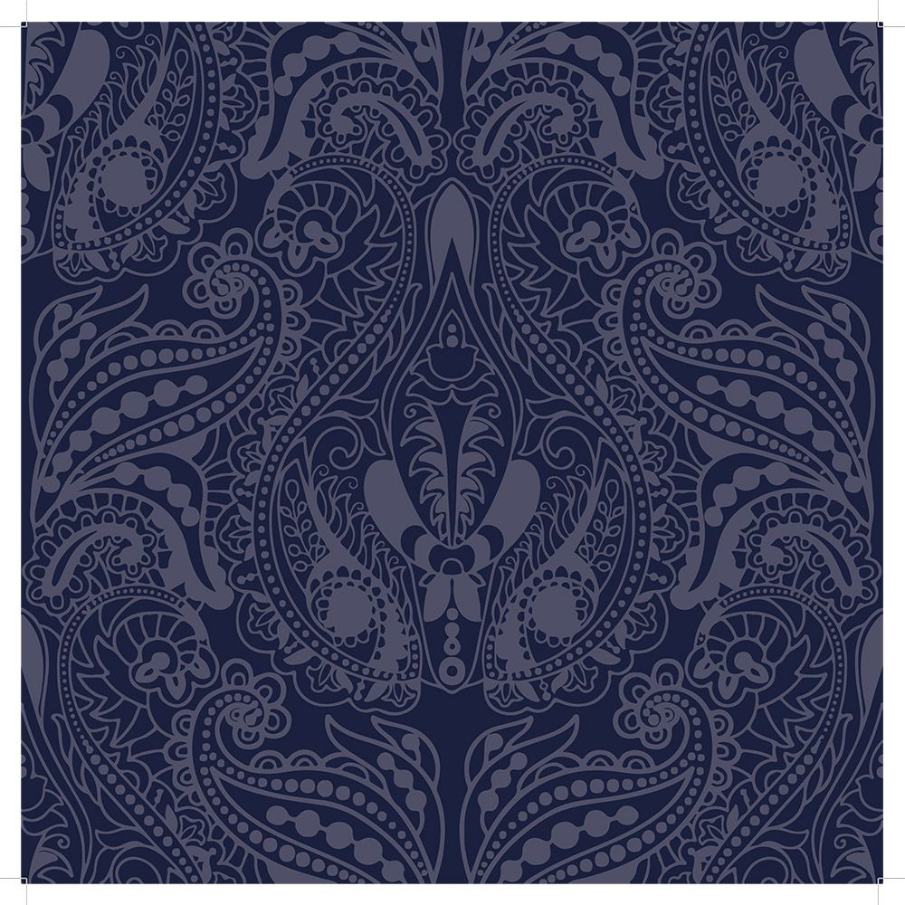12"x12" Paper pad - Paisley Pattern