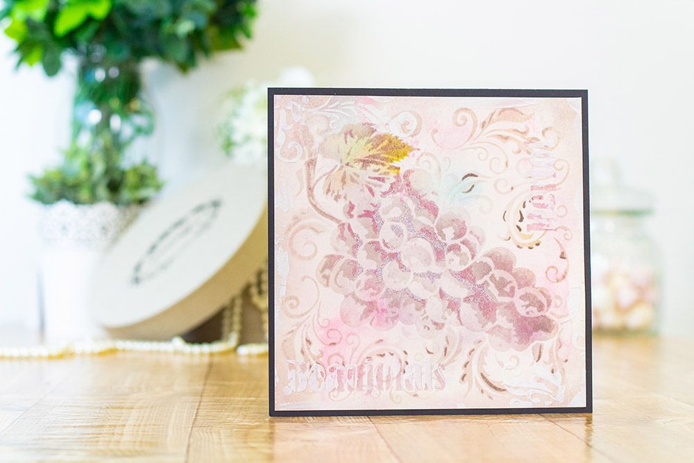 Crafters Companion 3D Layering Stencils - French Vine