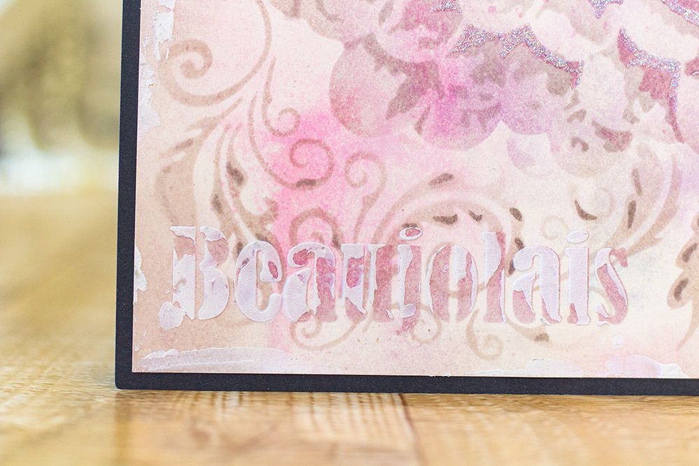 Crafters Companion 3D Layering Stencils - French Vine