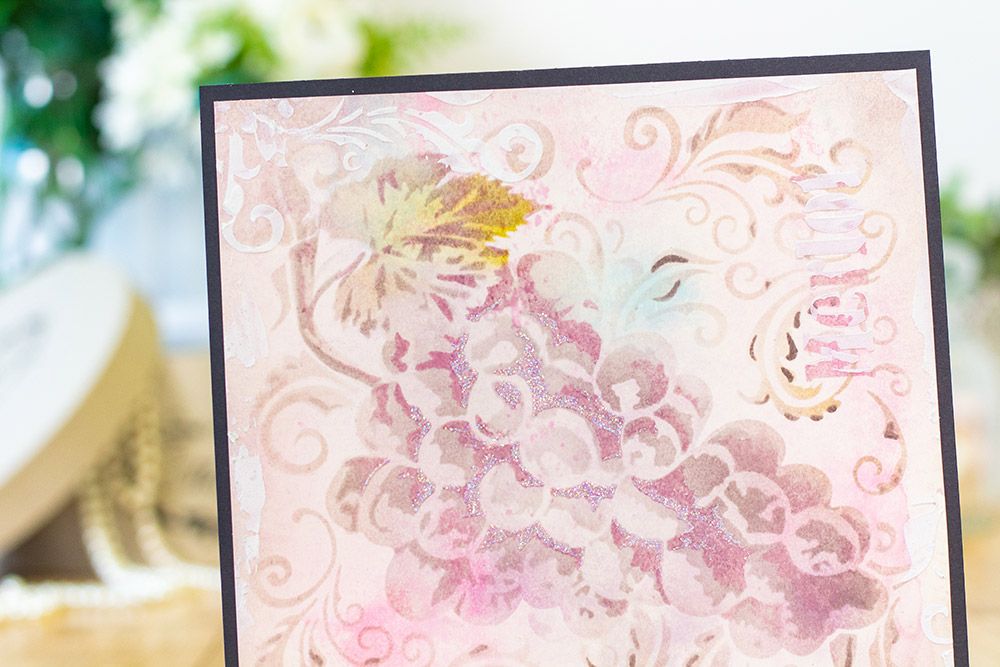 Crafters Companion 3D Layering Stencils - French Vine