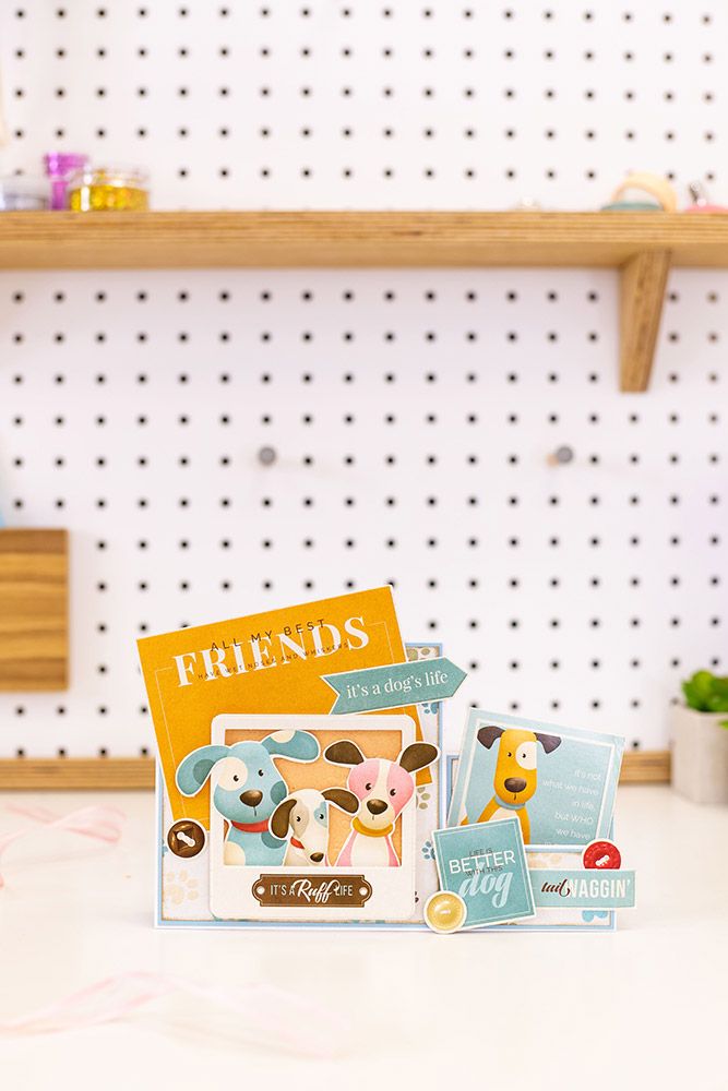 Nitwits - Pawsitivity - Stamp & Die Set - Furr-ever Friends