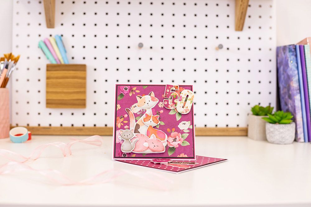 Nitwits - Pawsitivity - 12"x12" Card Pad
