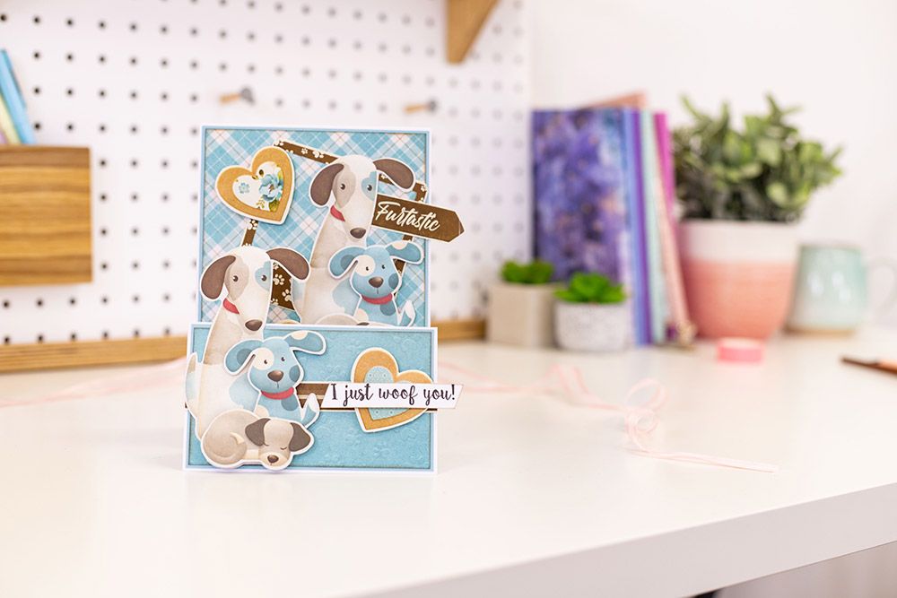 Nitwits - Pawsitivity - 12"x12" Card Pad