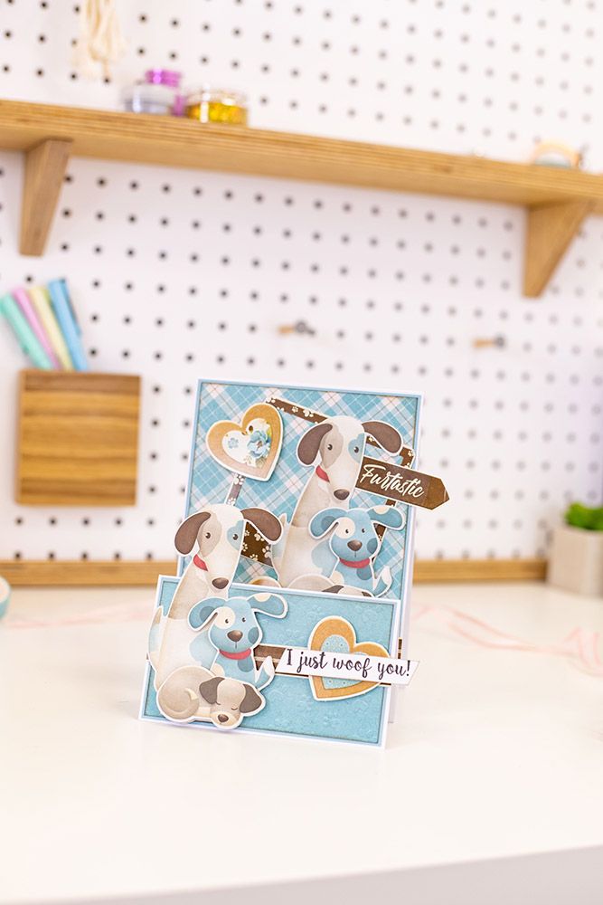 Nitwits - Pawsitivity - Stamp & Die Set - Furr-ever Friends