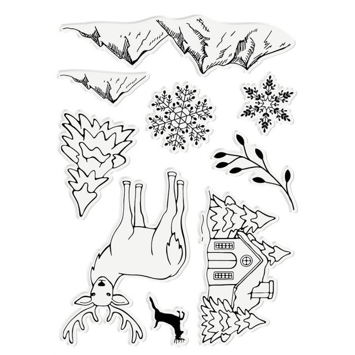 Stamp and Die - Christmas Cottage