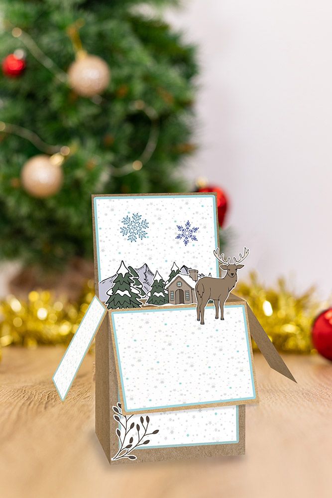 Stamp and Die - Christmas Cottage