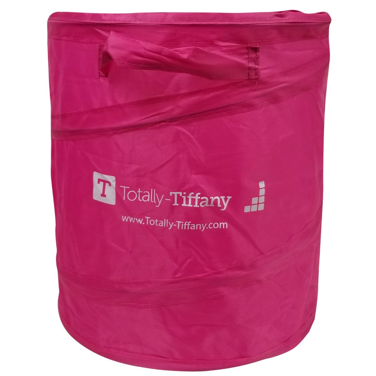 TT - 12" Pop Up Trash Can - Pink