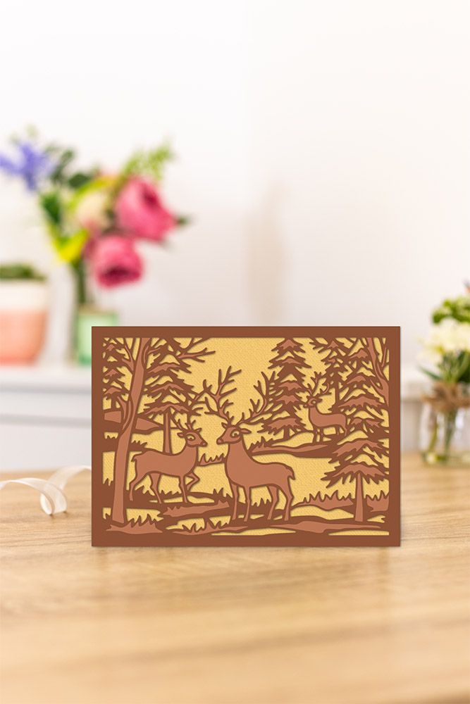 Gemini - Create A Card - Winter Stags