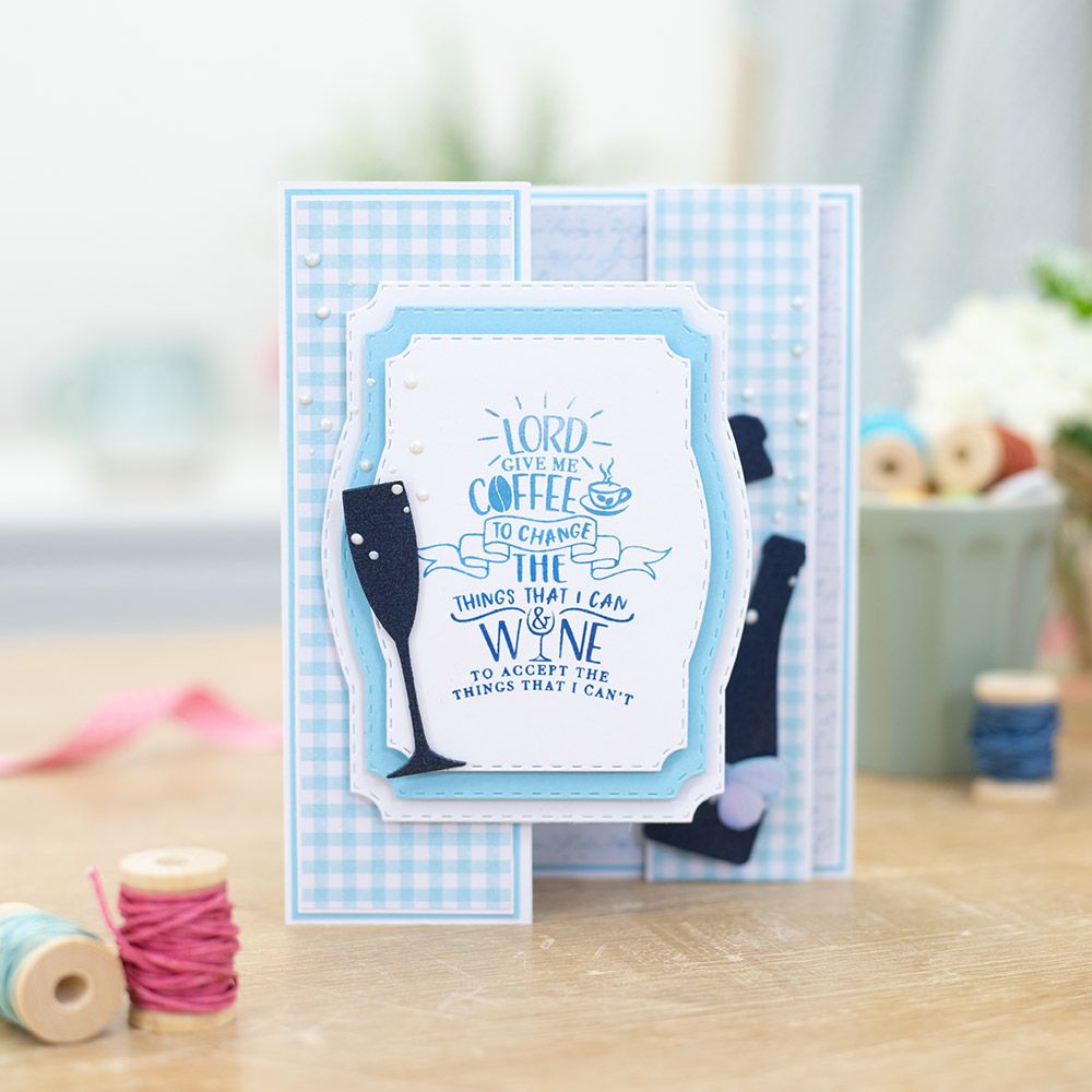 Crafters Companion - Photopolymer Stamp - Give Me Coffee