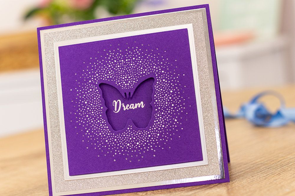 Gemini FOILPRESS Elements Radiating Stamp N Cut Die - Dream Big