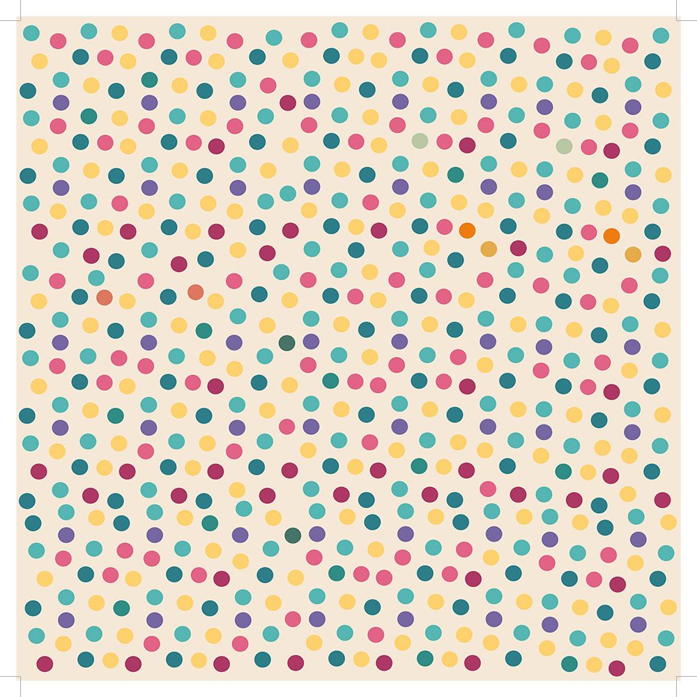 Crafters Companion - 12"x12" Paper pad - Retro Rainbow