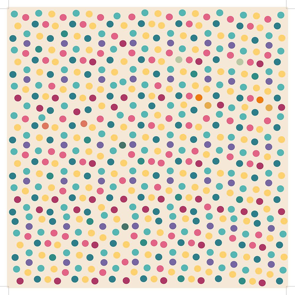 Crafters Companion - 12"x12" Paper pad - Retro Rainbow