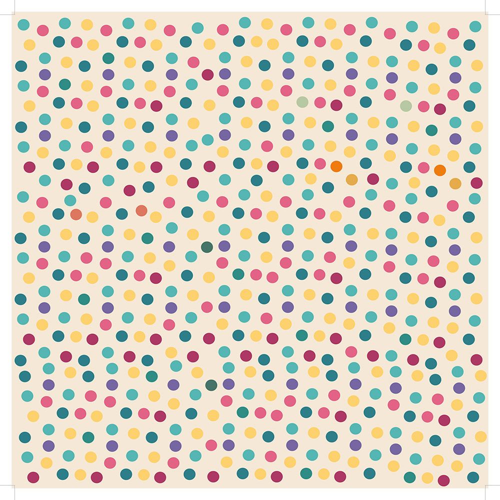 Crafters Companion - 12"x12" Paper pad - Retro Rainbow