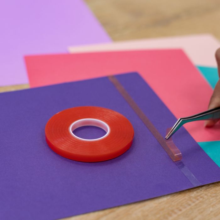 CC - Red Liner Double Sided Tape (6mm)