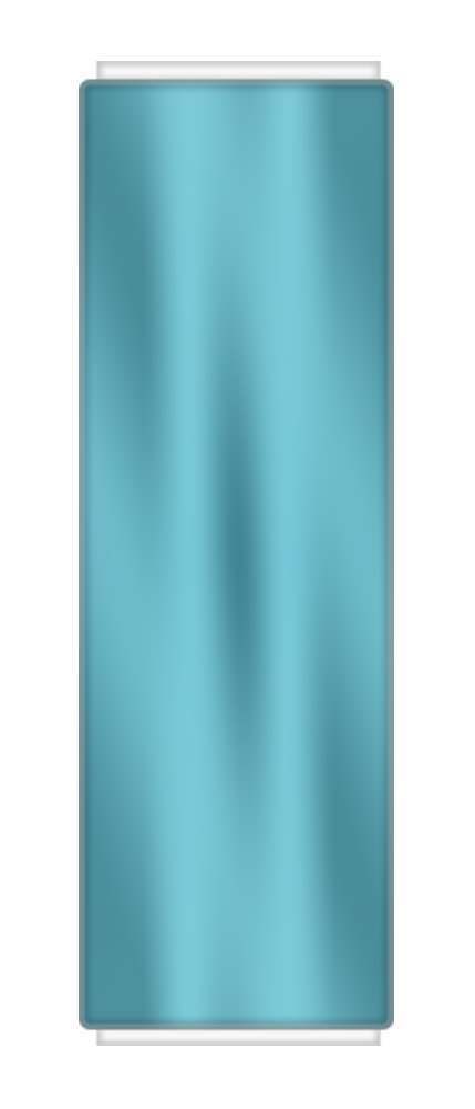 Gemini - FoilPress Papercraft Foil - 4.96" x 5.46" - Turquoise