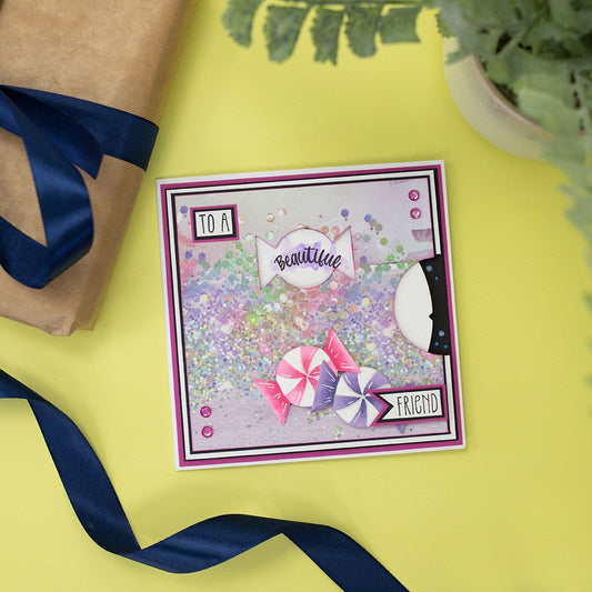 Gemini Reveal Wheel Stamp and Die - Sweet Delight