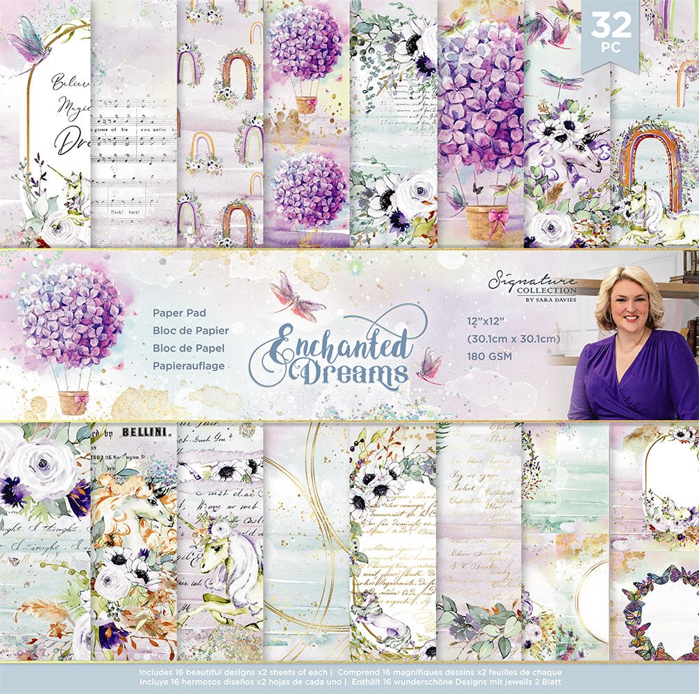 Sara Signature - Enchanted Dreams - 12"x12" Paper Pad