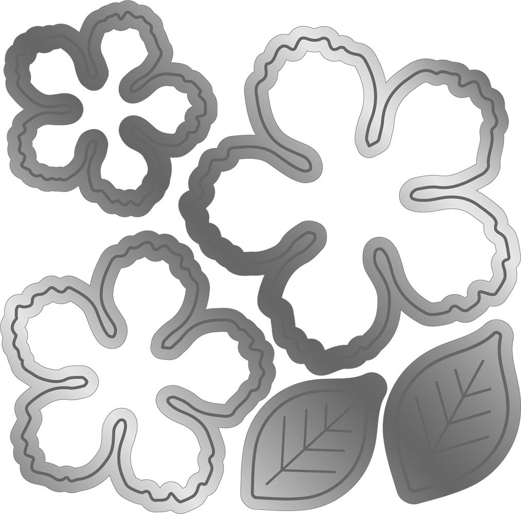 Sara Signature - Enchanted Dreams - Metal Die Set - Beautiful Blossom