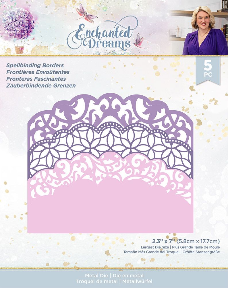 Sara Signature - Enchanted Dreams - Metal Die Set - Spellbinding Borders