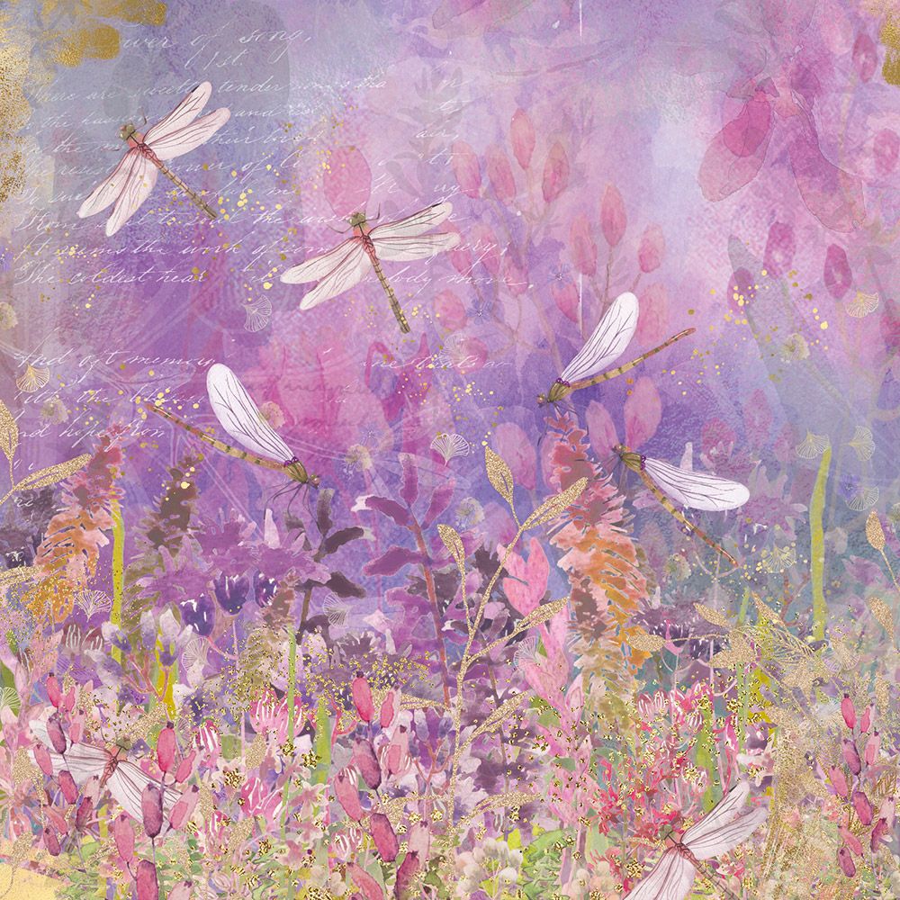 Sara Signature Dancing Dragonfly - 8x8 Vellum Pad