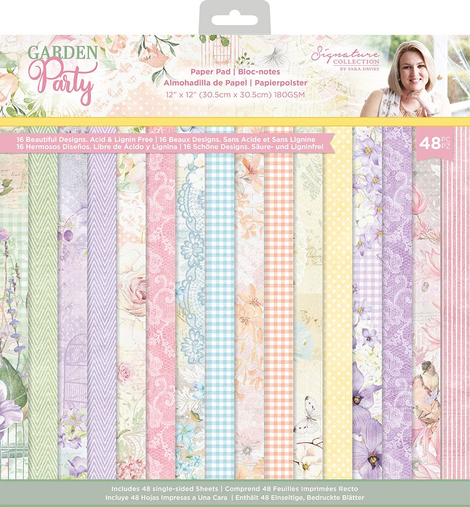 Sara Signature Garden Party 6" x 6" Paper Pad