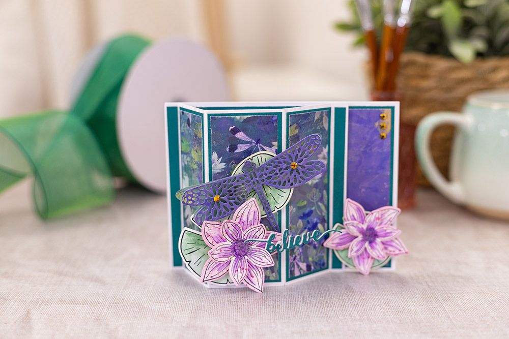 Sara Signature Dancing Dragonfly - 8x8 Vellum Pad