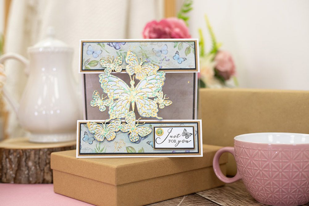 Sara Signature - Vintage Butterflies - Metal Die - Kaleidoscope