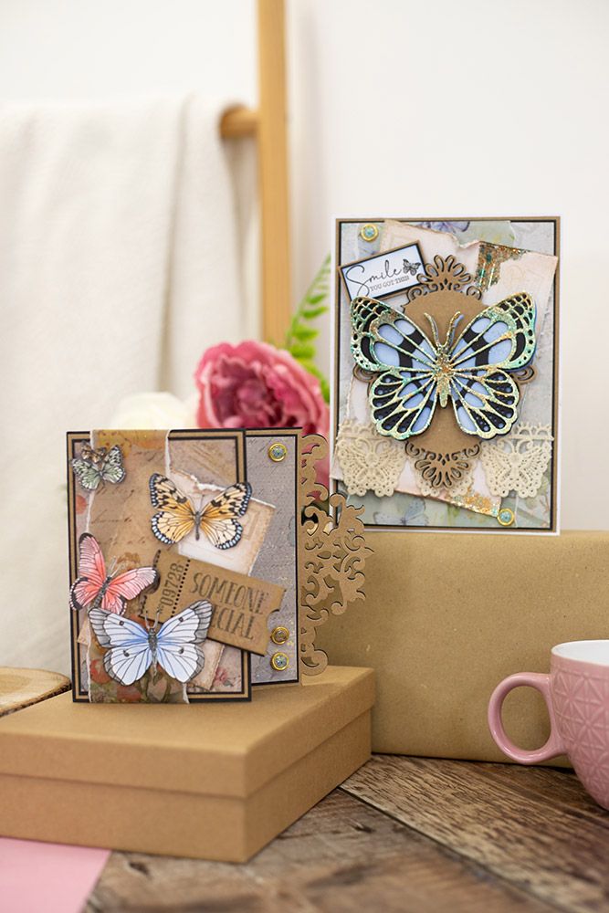 Sara Signature - Vintage Butterflies - 6x6 Paper Pad